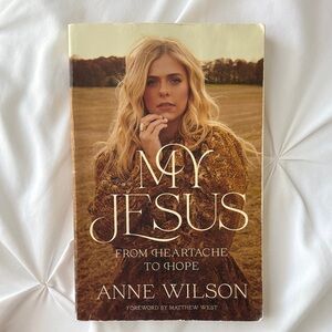 My Jesus by Anne Wilson - Hardcover Book, Brown & Cream Cover